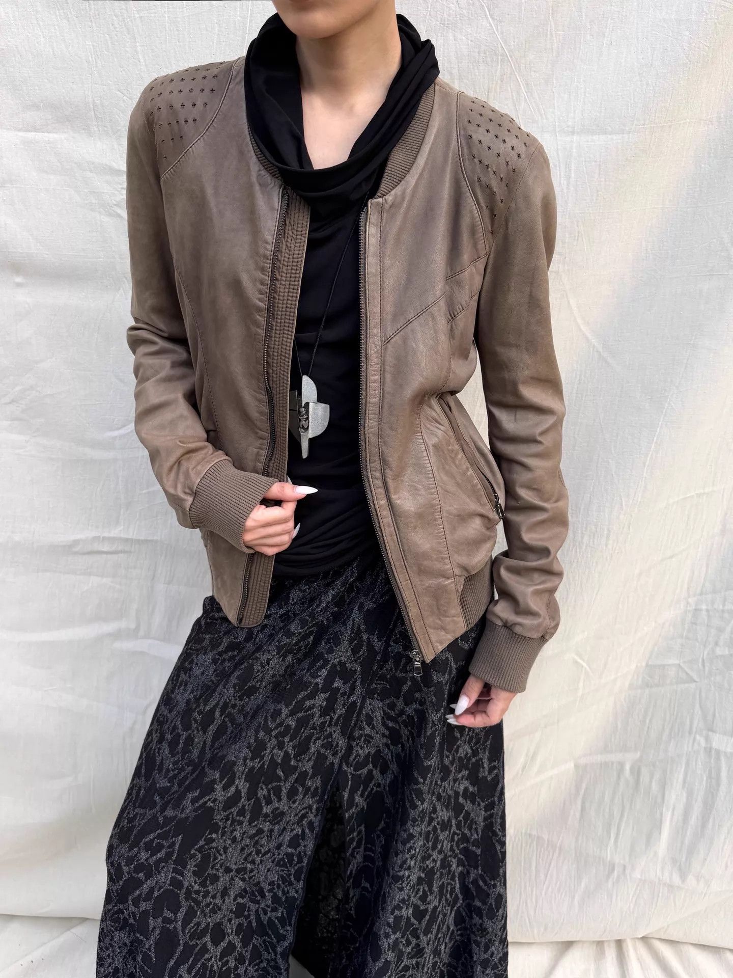 Diesel Diesel Vintage Archive Lambskin Leather Jacket Size S Size S / US 4 / IT 40 - 5 Thumbnail