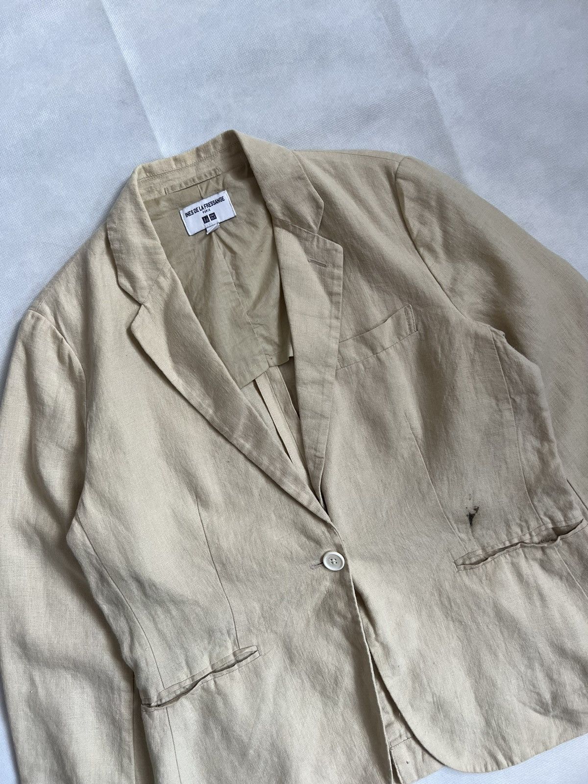 Lemaire × Uniqlo Rare Ines De La Fressange Uniqlo Coat Blazer Size L / US 10 / IT 46 - 3 Thumbnail
