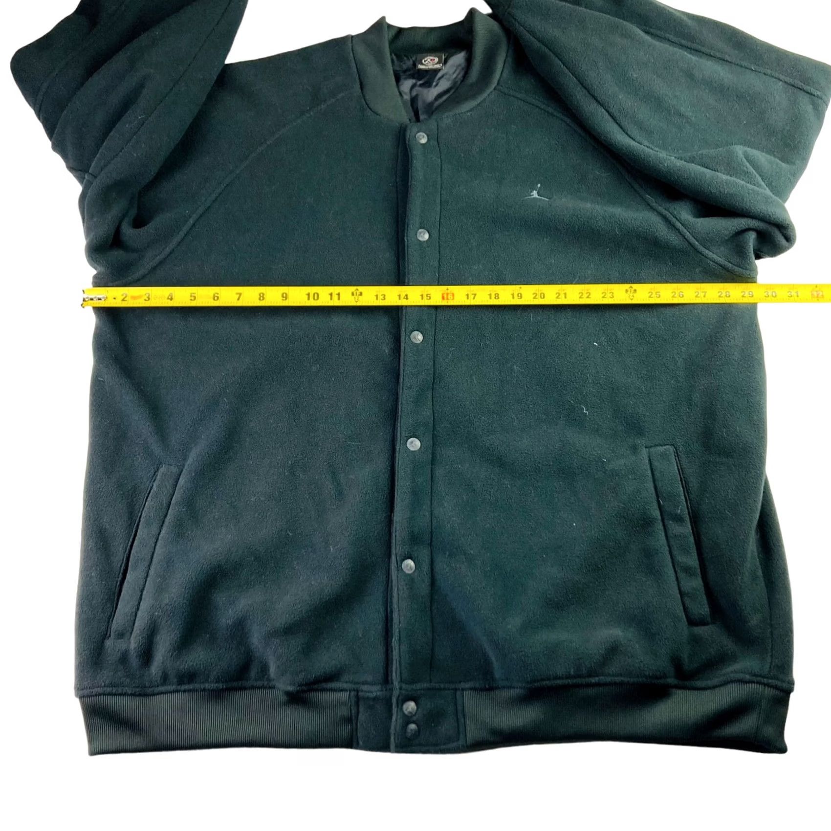 Jordan Brand Air Jordan 1988 Dunk Camp Men’s Embroidered Fleece Jacket Black 2XL Snap Embroidered Sweatshirt Jacket Mens Size US XXL / EU 58 / 5 - 7 Thumbnail