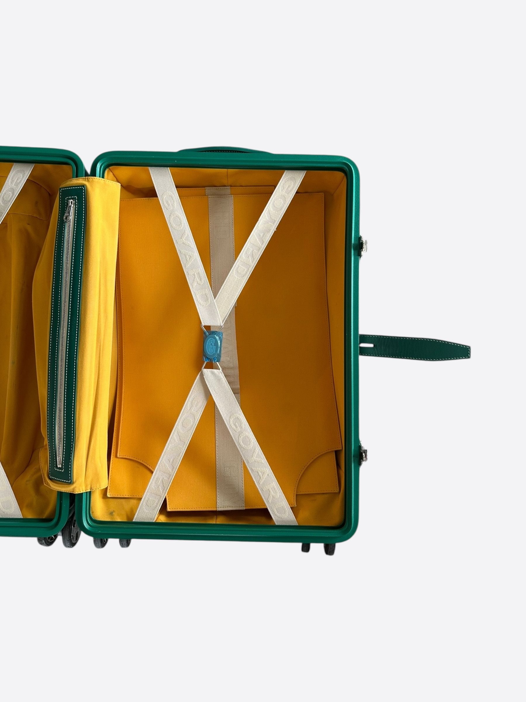 Goyard Goyard Green Bourget PM Trolley Case Size ONE SIZE - 6 Thumbnail
