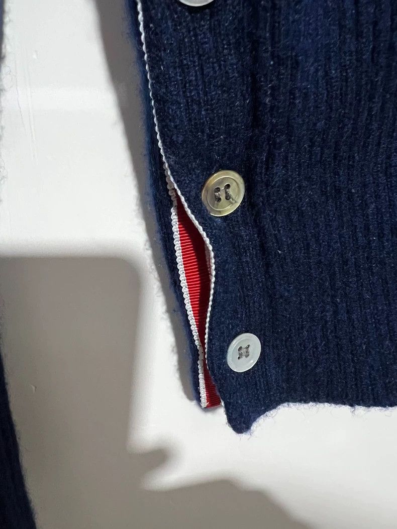 Thom Browne Thom Browne Dark blue cardigan Size US M / EU 48-50 / 2 - 3 Thumbnail