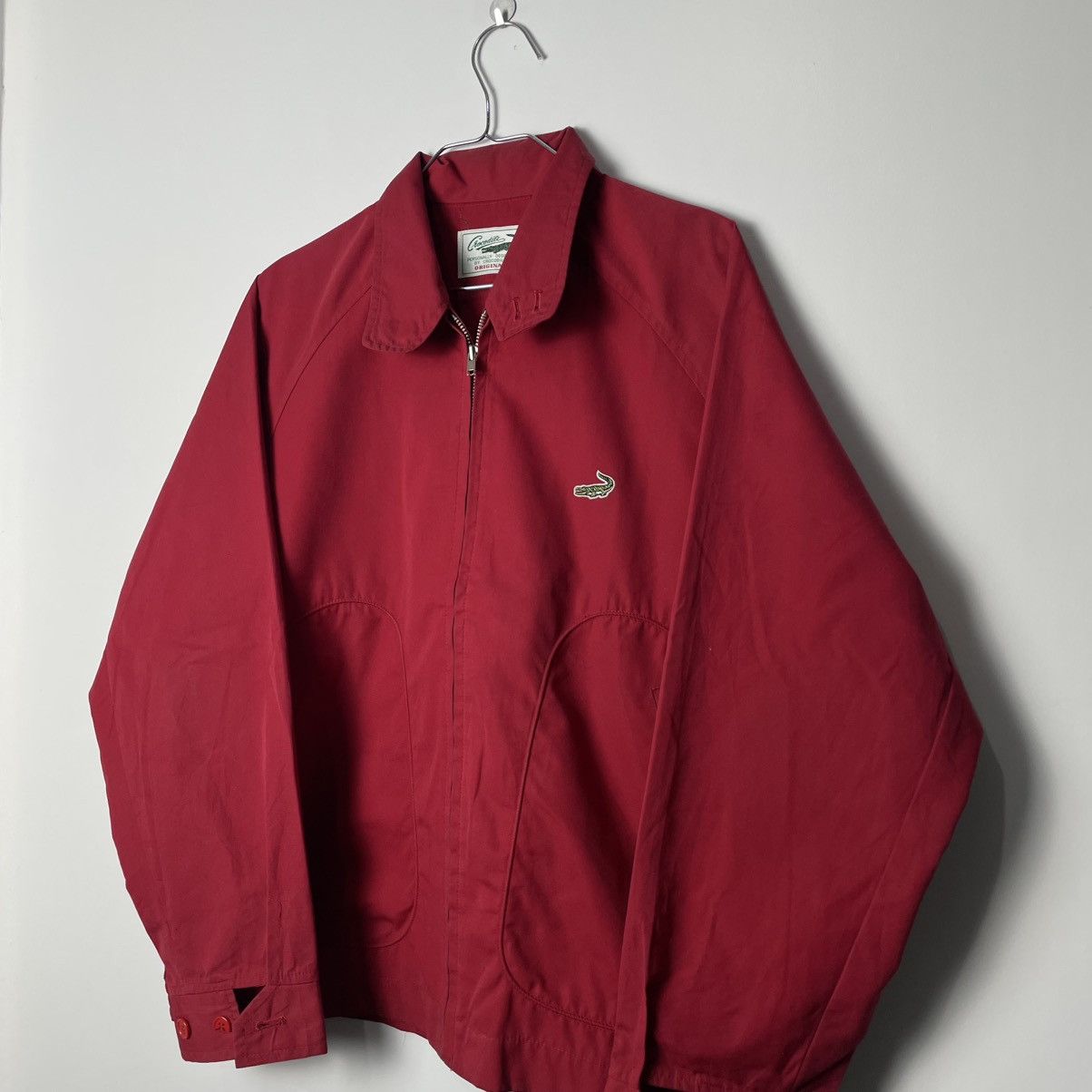 Lacoste Vintage Lacoste Crocodile Haringgton Jacket Size US S / EU 44-46 / 1 - 2 Thumbnail