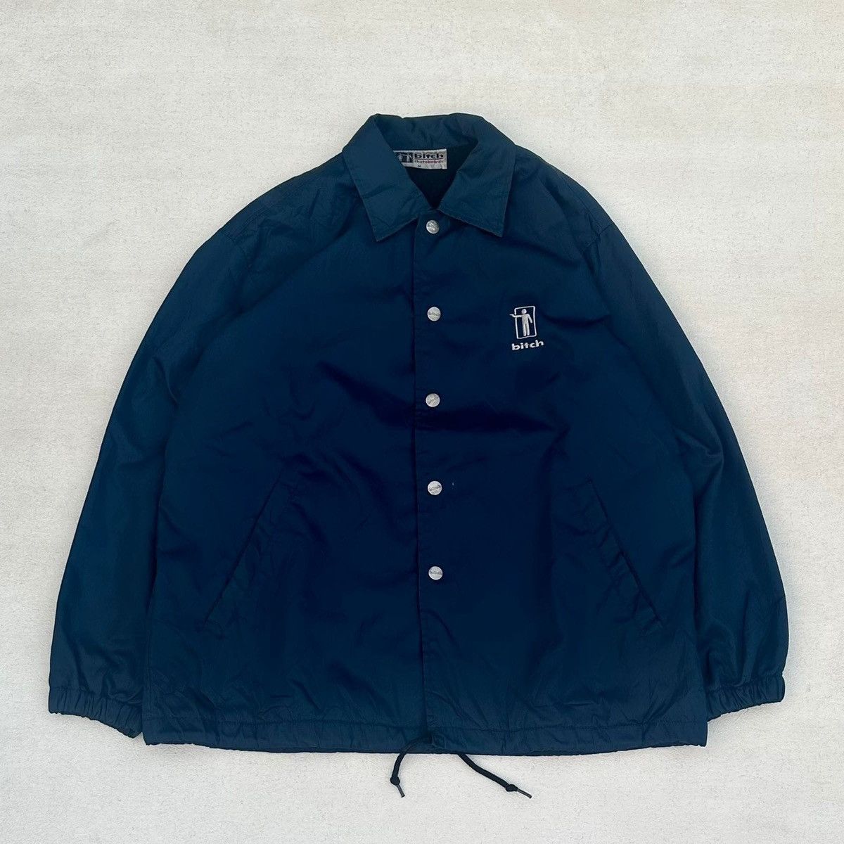 Japanese Brand × Vintage Vintage ⚡️ 90s Bitch Skateboard Coach Jacket Size US M / EU 48-50 / 2 - 3 Thumbnail