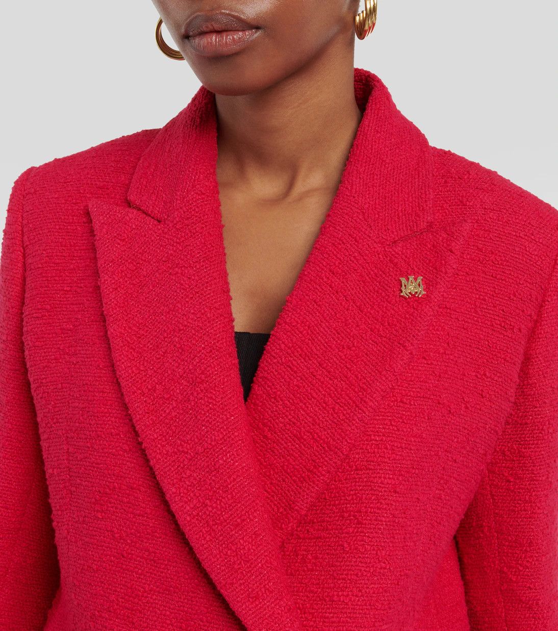 Amiri o1y0425 Blazer in Garnet Size M / US 6-8 / IT 42-44 - 4 Thumbnail
