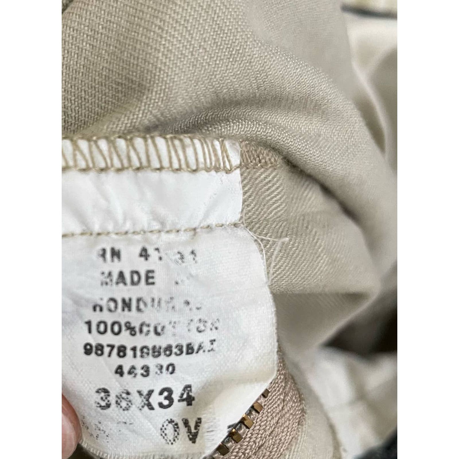 Polo Ralph Lauren Polo Ralph Lauren Khaki Pants 36x34 Mens Chino Rolled Cuff Size US 36 / EU 52 - 6 Thumbnail