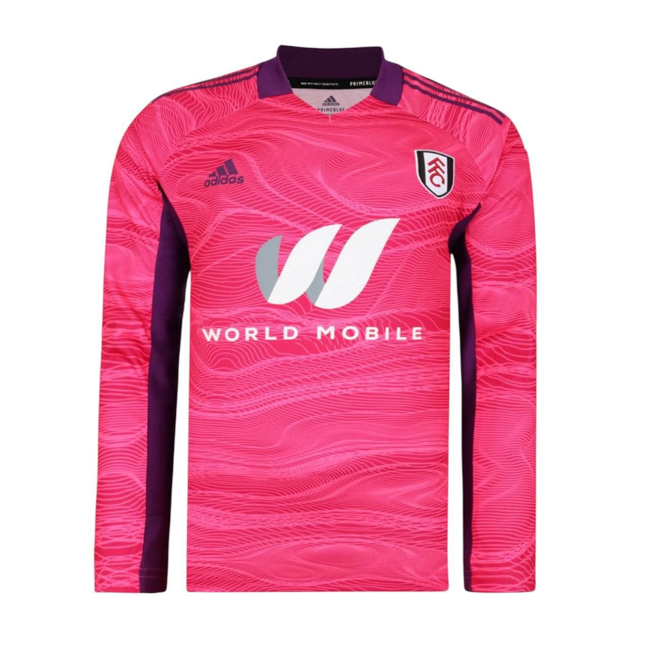 Football Shirts Jersey Fulham 2021 2021/22 FULHAM RARE GK SOCCER