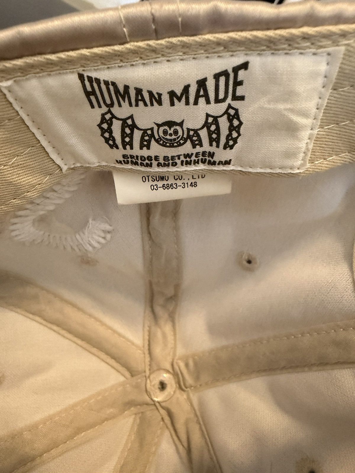 Cactus Plant Flea Market × Human Made CPFM x Human Made hat in grey/silver Size ONE SIZE - 3 Thumbnail