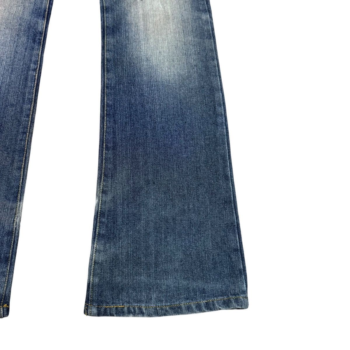 JACKROSE Jackrose Distressed Denim Flare Jeans Size US 30 / EU 46 - 10 Thumbnail