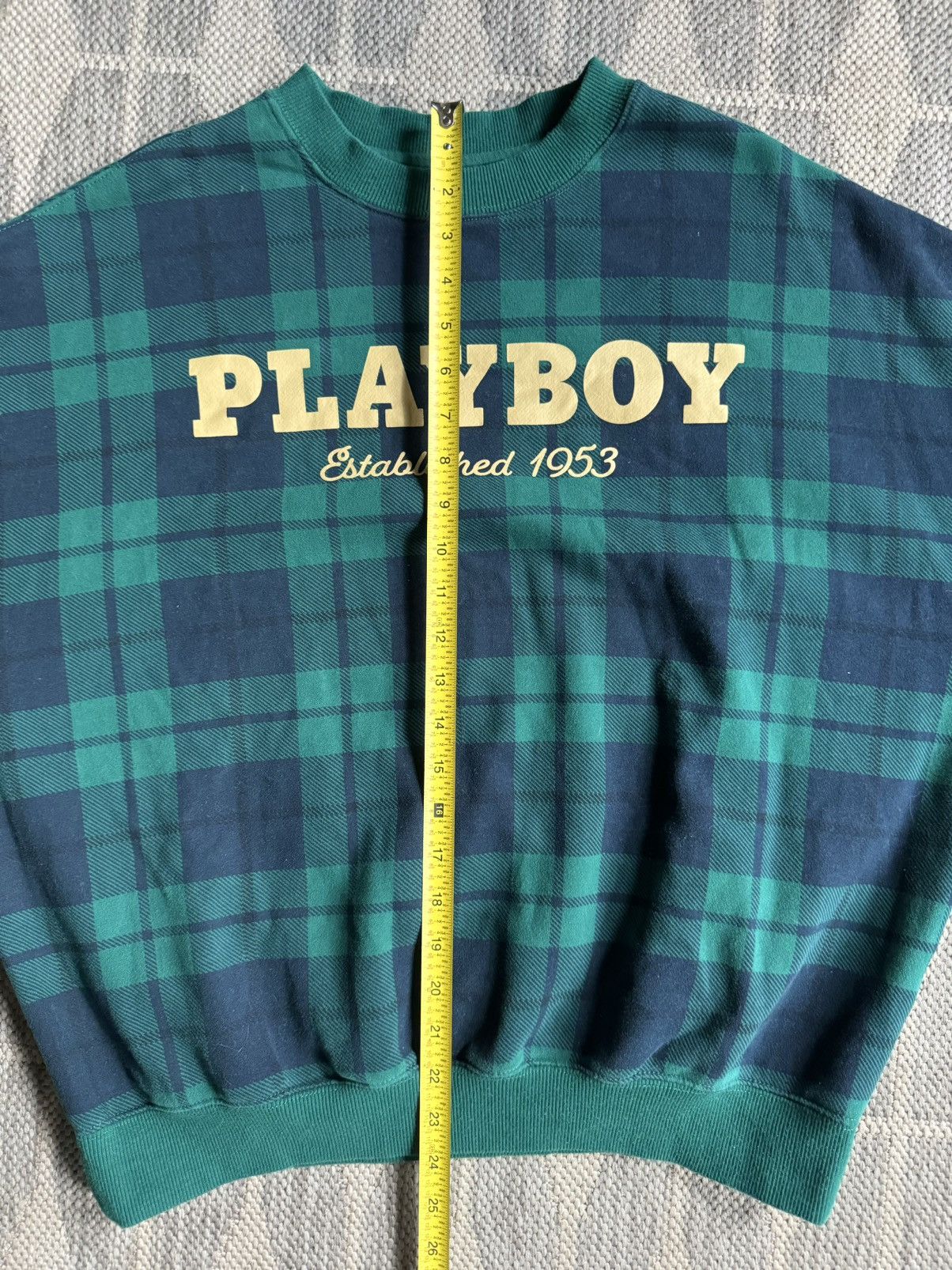Playboy Blackwatch Plaid Tartan, Oversized, Size XS, SOLD OUT Size XS / US 0-2 / IT 36-38 - 10 Thumbnail