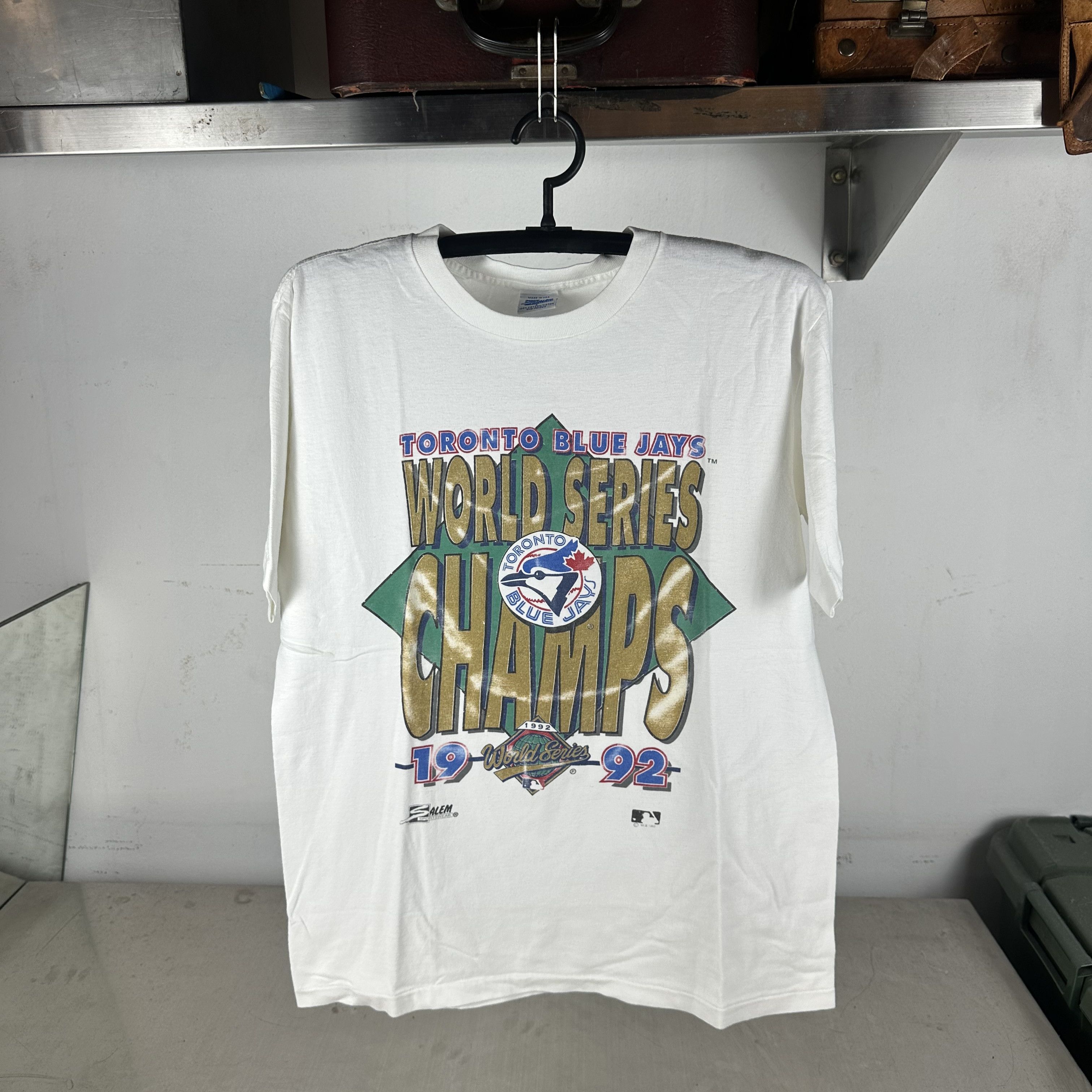 ​​​​1992 Toronto Blue Jays MLB World Champions Salem T-shirt