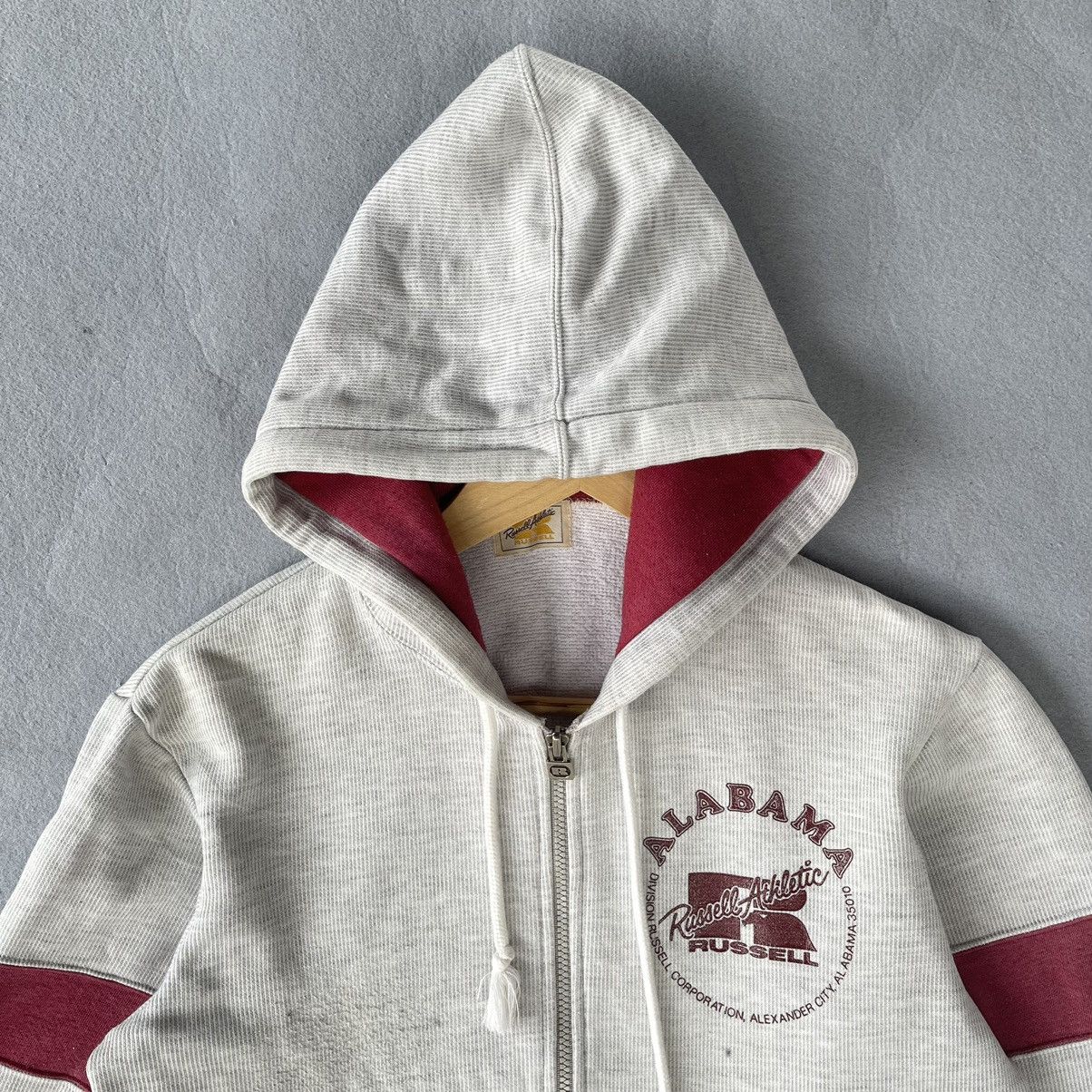 Russell Athletic Vintage 80s–90s Russell Athletic x Mizuno Alabama Zip Hoodie Size US XS / EU 42 / 0 - 2 Thumbnail