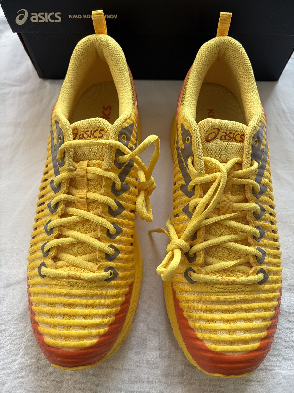 Asics × Kiko Kostadinov Asics x Kiko Kostadinov Gel-Delva 1 Yellow Size US 10.5 / EU 43-44 - 4 Thumbnail