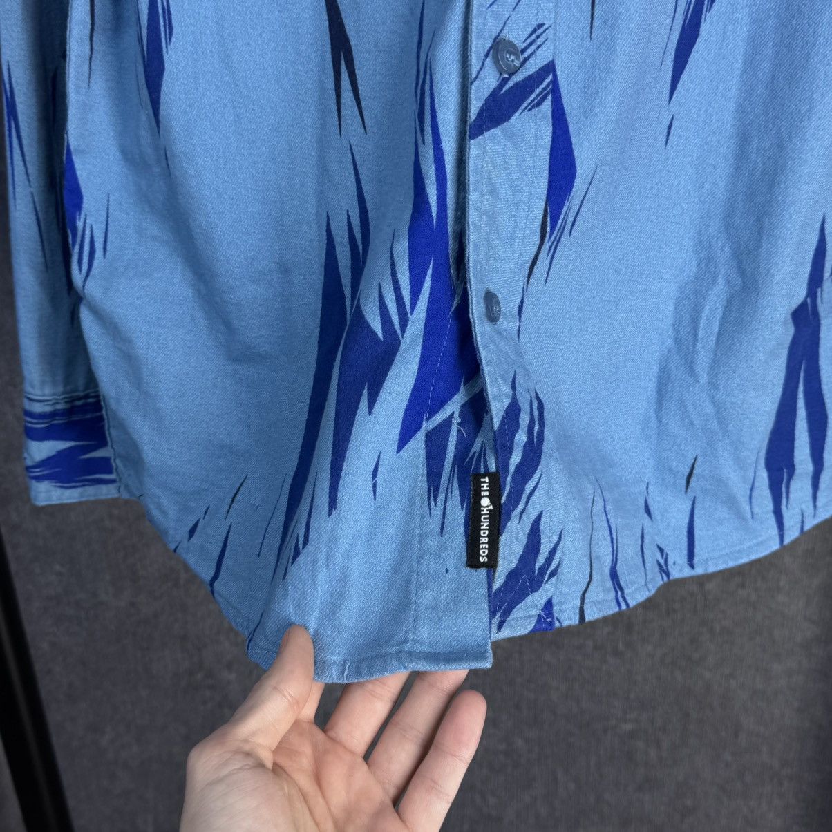The Hundreds The Hundreds Jags Pattern Flannel Button Up Shirt S Y2K Size US S / EU 44-46 / 1 - 7 Thumbnail