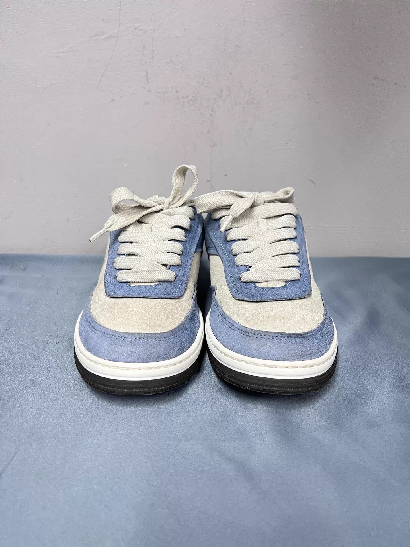 Chanel Chanel 23P White Blue Low-Top Sneaker 37 BF5017 Size US 6.5 / IT 36.5 - 2 Thumbnail