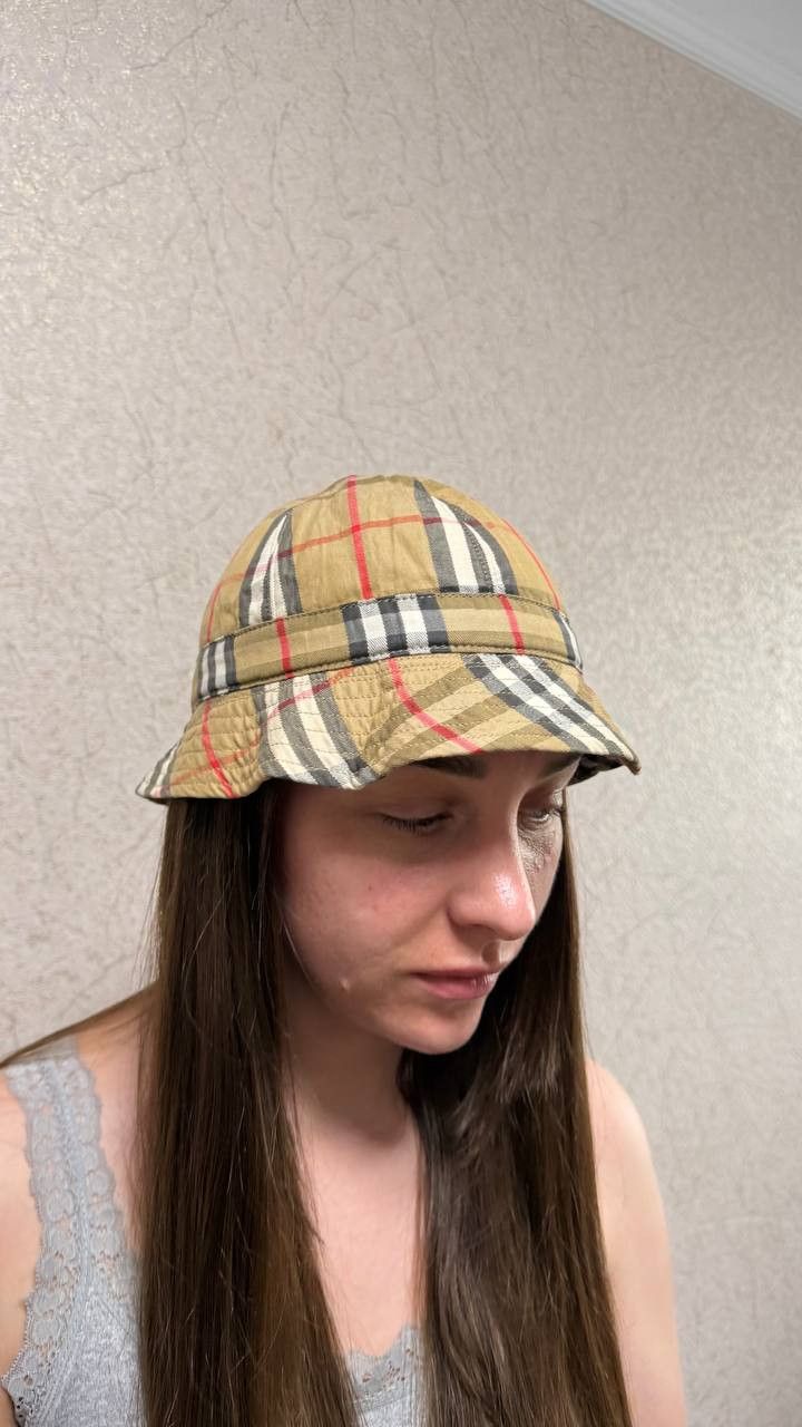 Burberry Vintage Burberrys Bucket Hat Nova Check Women Size ONE SIZE - 2 Thumbnail