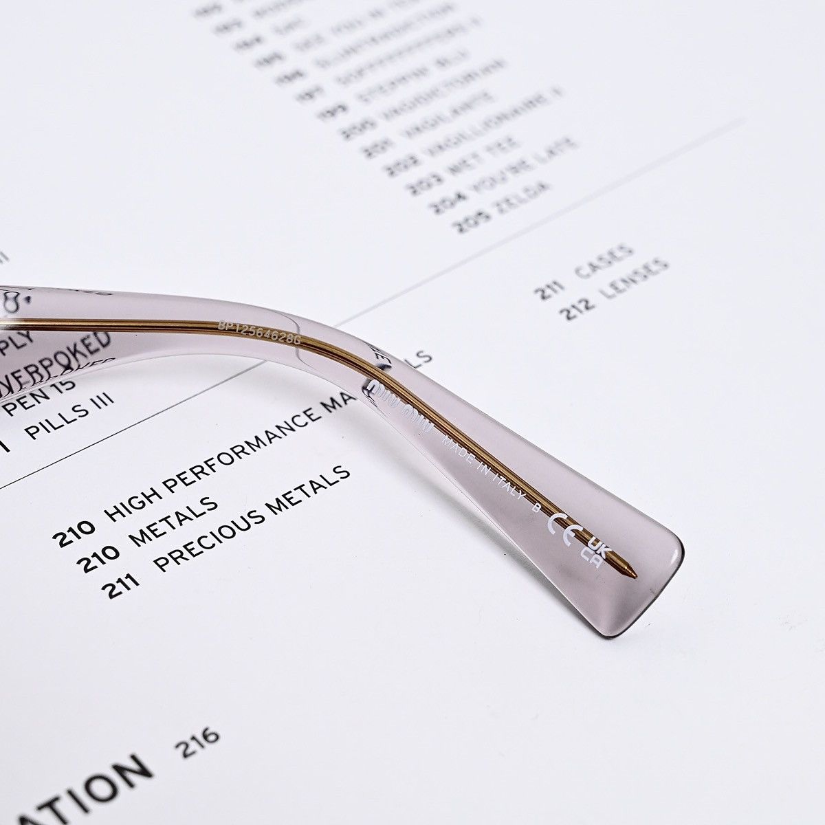 Miu Miu MIU MIU 0MU 01VV GLASSES Size ONE SIZE - 9 Thumbnail