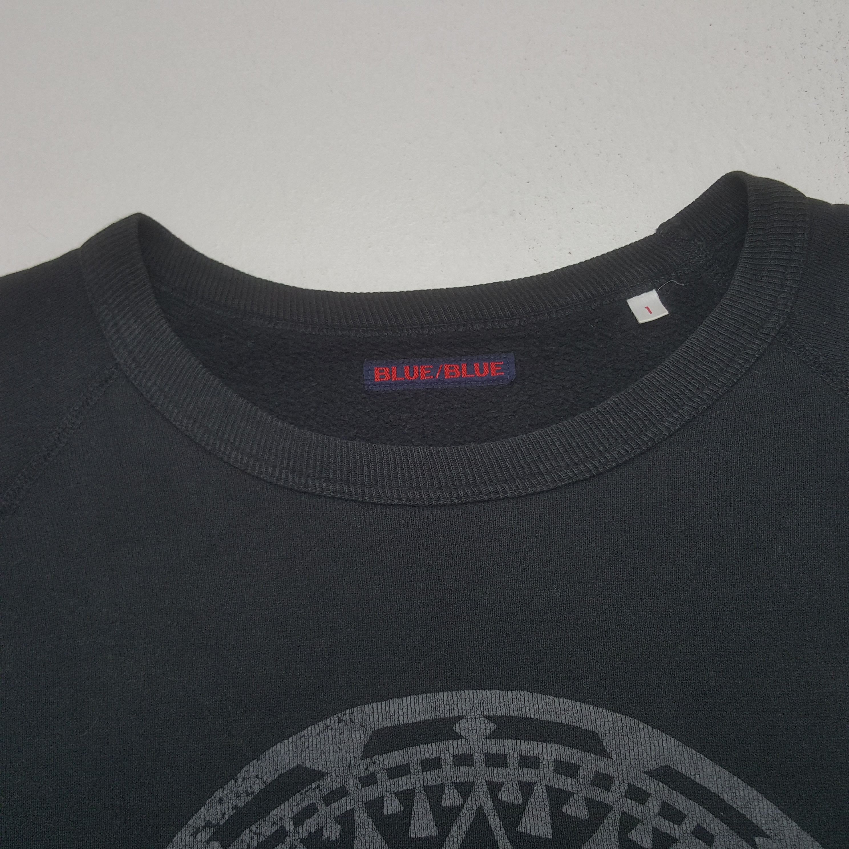 Blue Blue Japan Vintage Blue Blue Japan Sweatshirt C317N22 Size US S / EU 44-46 / 1 - 4 Thumbnail