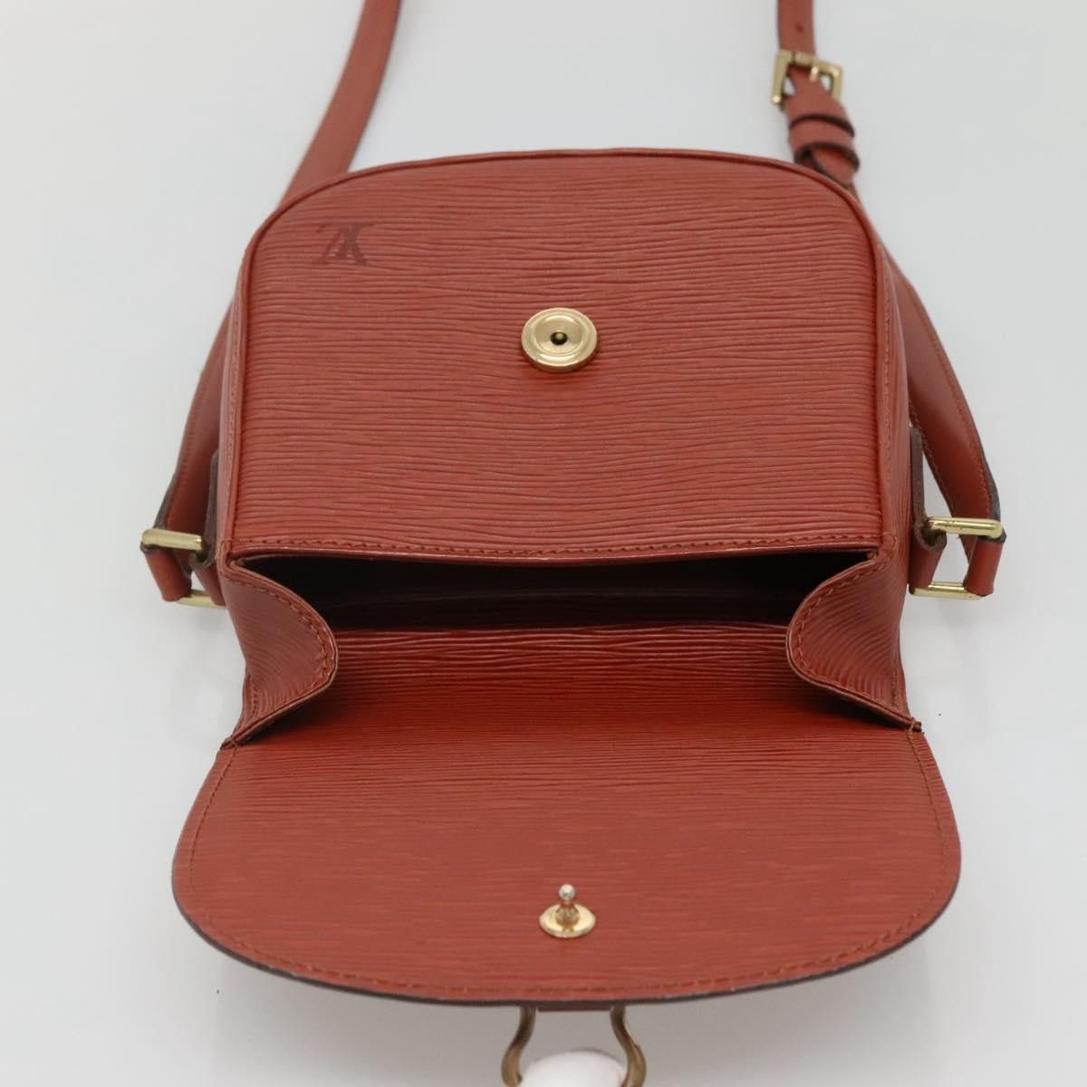 Louis Vuitton LOUIS VUITTON Epi Saint Cloud PM Shoulder Bag Brown M52213 Size ONE SIZE - 15 Thumbnail