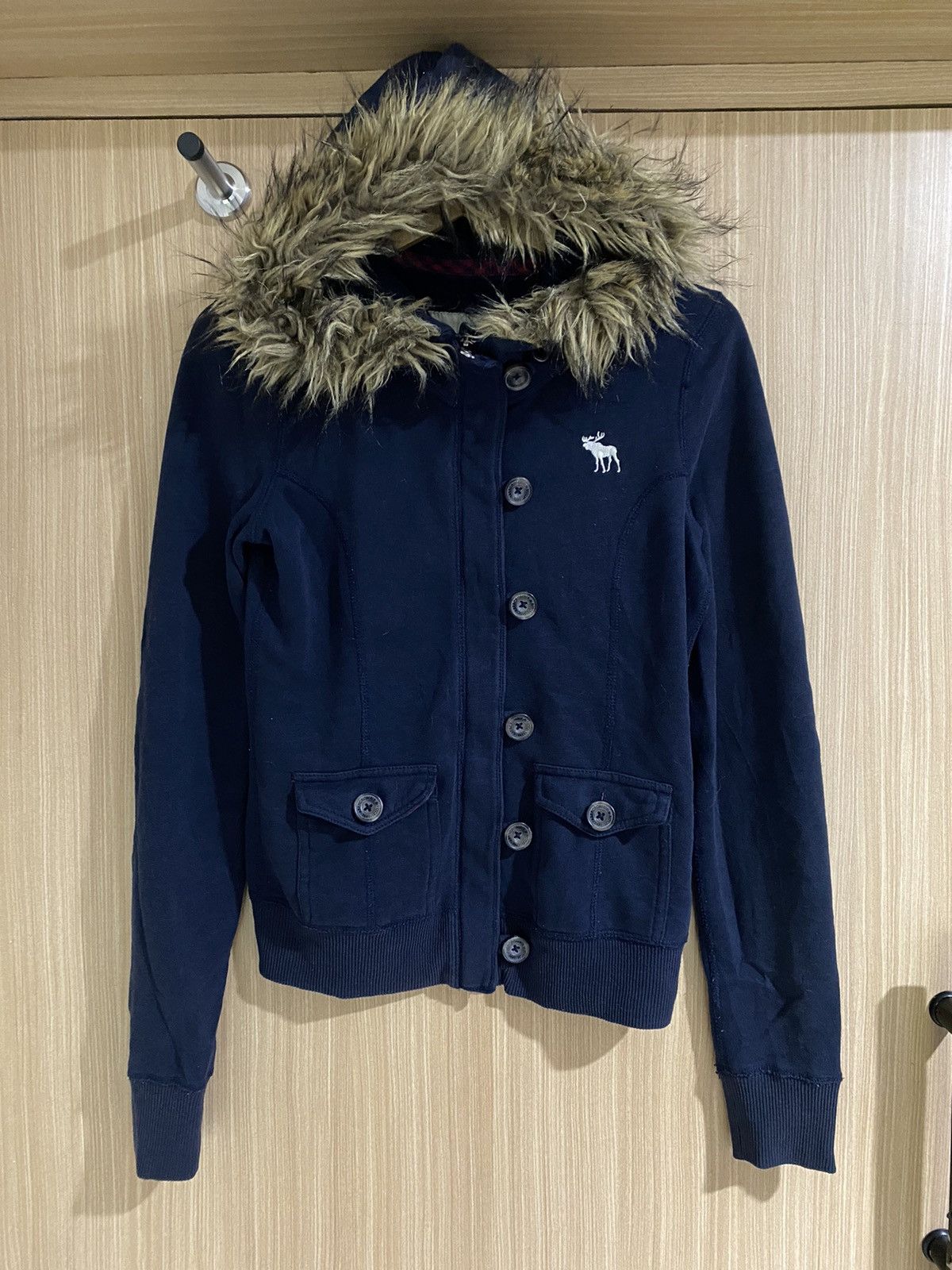 Abercrombie & Fitch Abercrombie & fitch fur zip hoodie ifsixwasnine lgb Size US S / EU 44-46 / 1 - 1 Thumbnail