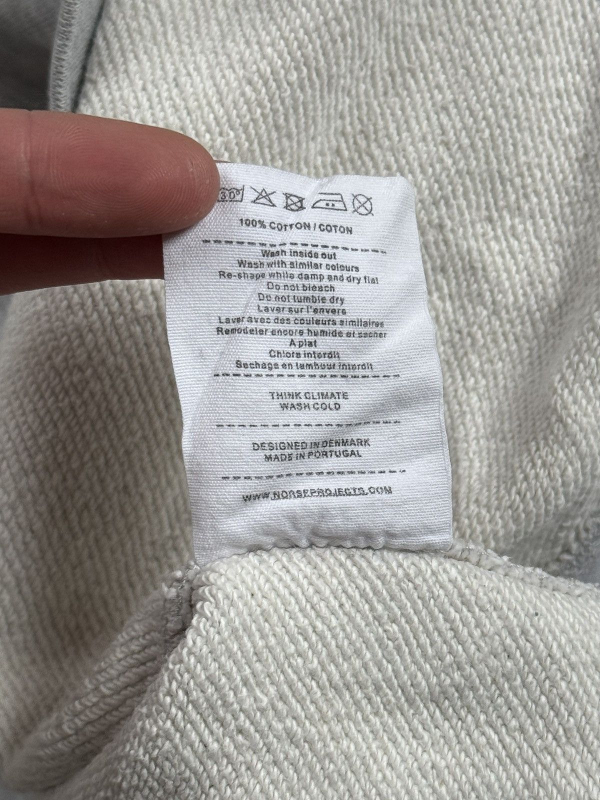 Designer × Norse Projects Norse Projects L ketel contrast sweatshirt jumper pullover Size US L / EU 52-54 / 3 - 11 Thumbnail