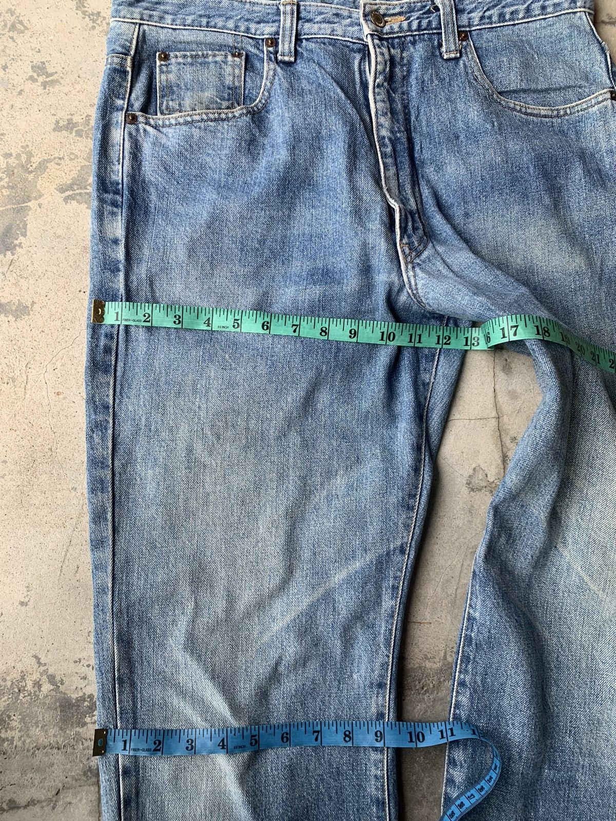 Blue Blue Japan VINTAGE BLUE WAY JEAN JAPAN 🇯🇵🇯🇵. Size US 35 - 4 Thumbnail