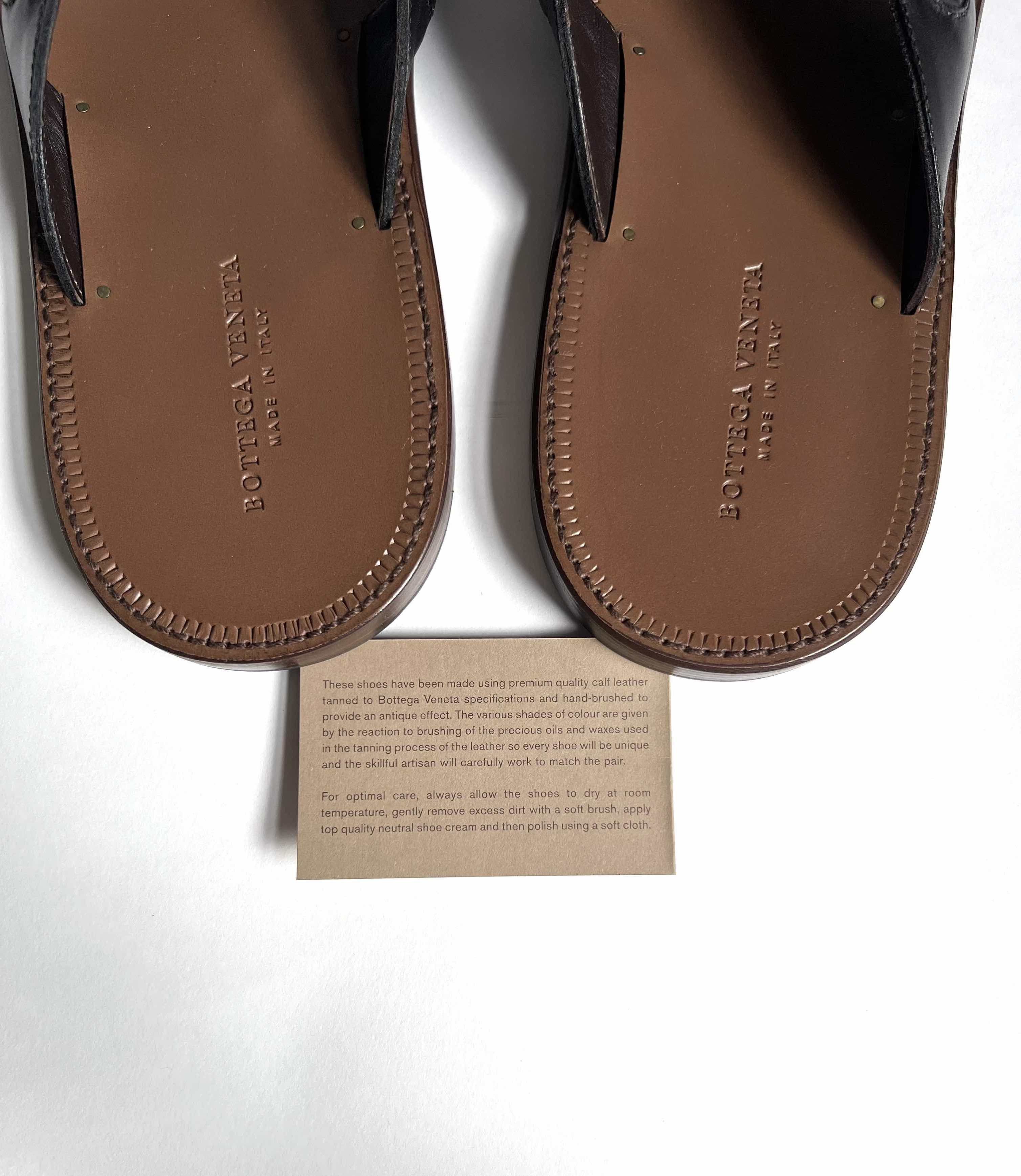 Bottega Veneta Bottega Veneta Woven Leather Sandal Size US 10.5 / EU 43-44 - 5 Thumbnail