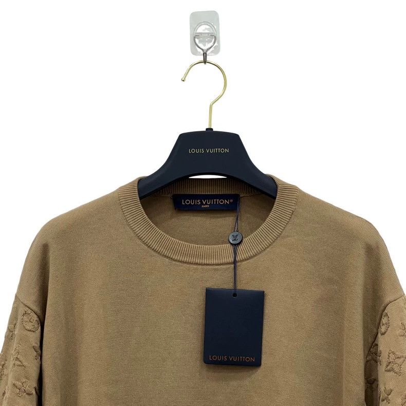 Louis Vuitton Louis Vuitton Embossed full print knit short sleeve Size US S / EU 44-46 / 1 - 5 Thumbnail