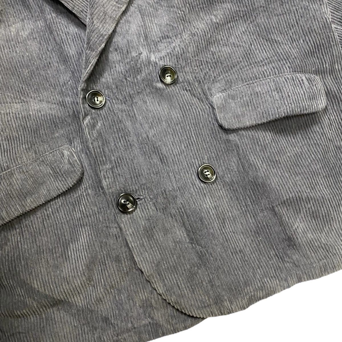 If Six Was Nine × Japanese Brand Kutir Double Breasted corduroy oversize jacket Size L / US 10 / IT 46 - 8 Thumbnail