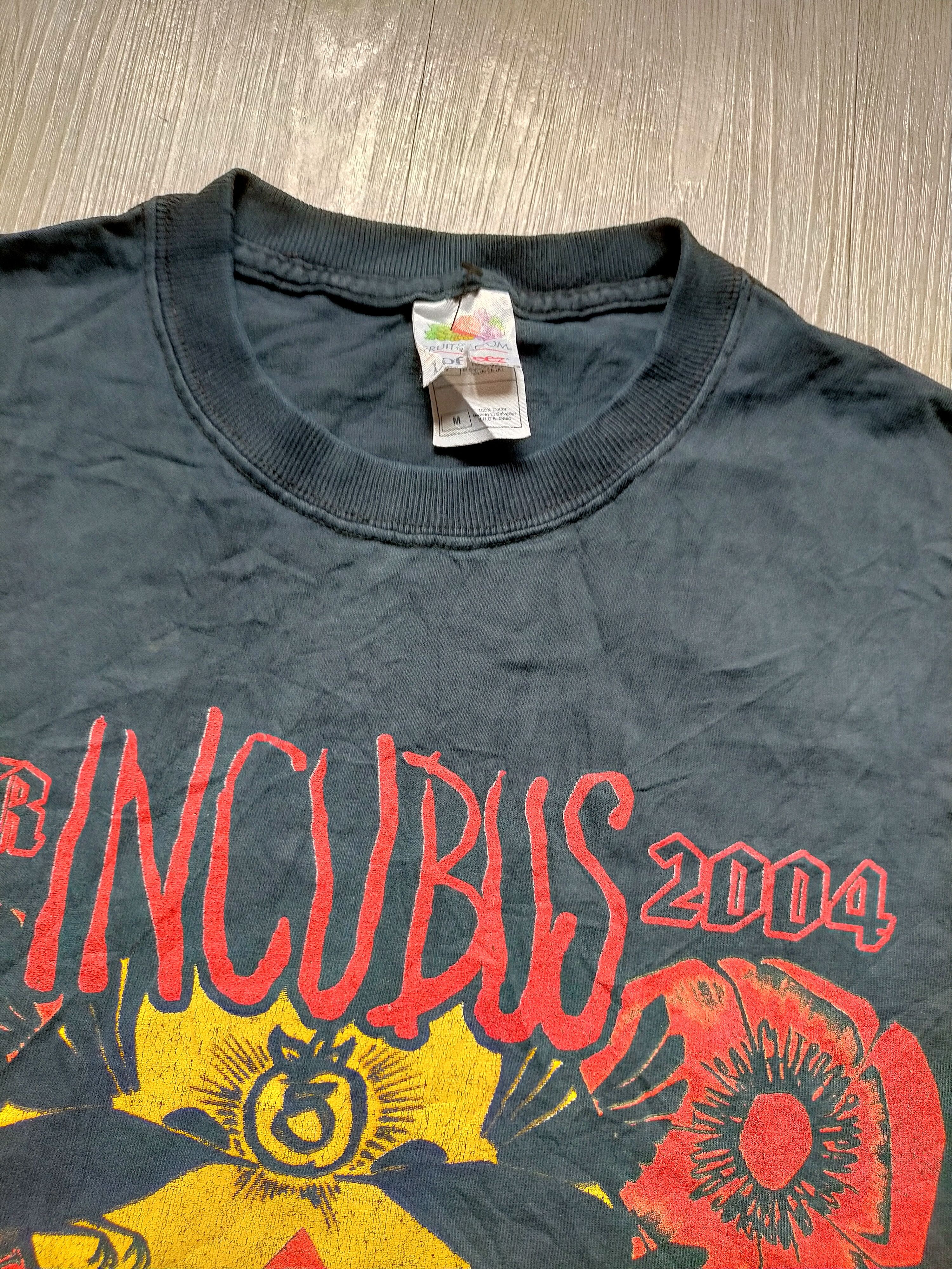 Band Tees Vintage Tour 2004 Incubus Black tee Size US M / EU 48-50 / 2 - 4 Thumbnail