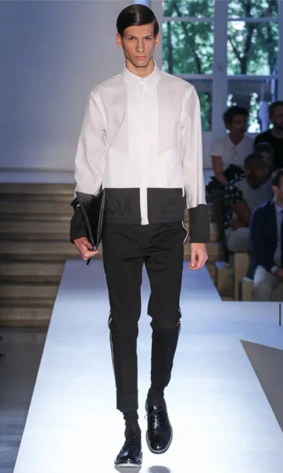 Jil Sander Jil Sander S/S 14 Color-block Lightweight Jacket Size US L / EU 52-54 / 3 - 1 Thumbnail