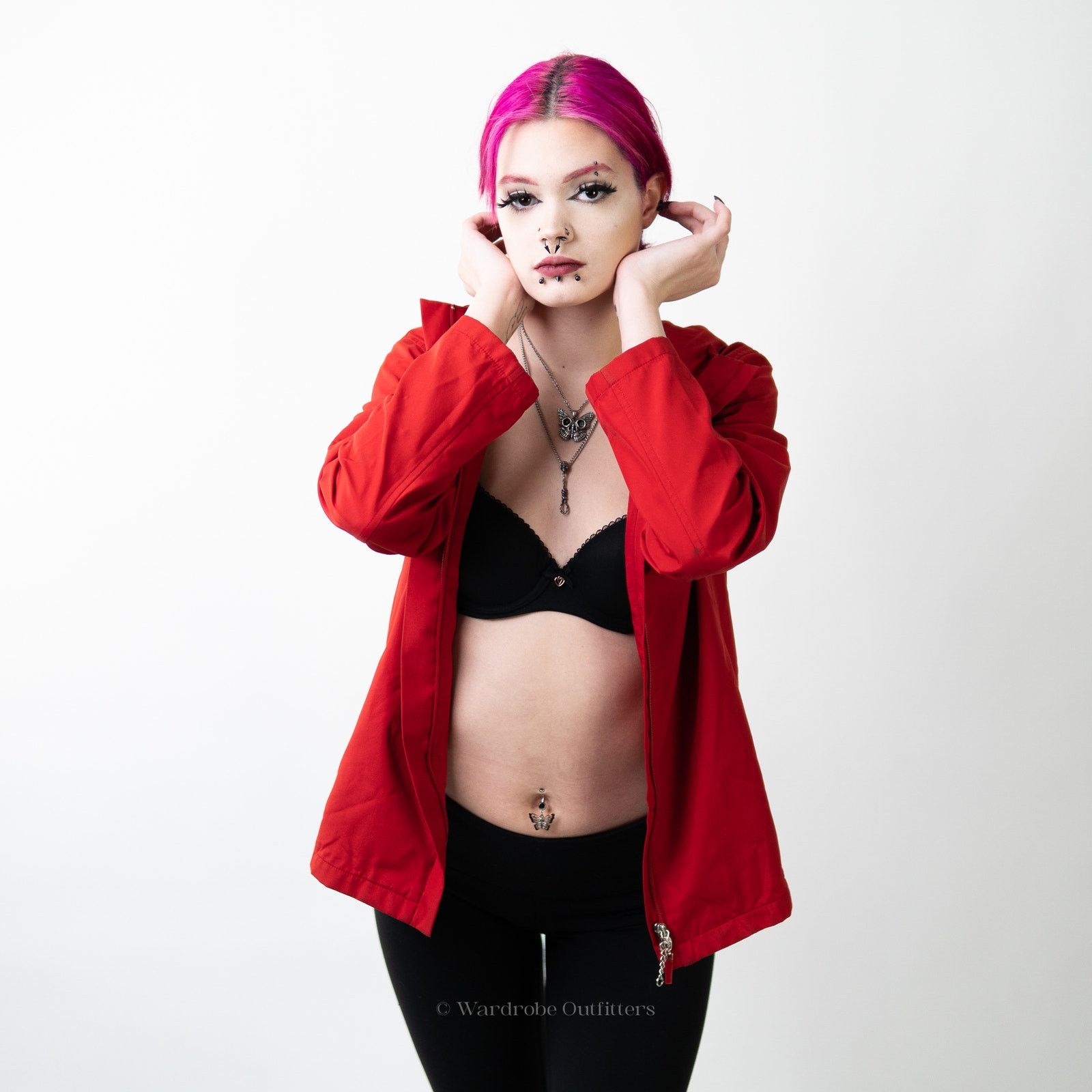 Jones New York Jones New York County Lipstick Red Barn Rain Jacket - S Size S / US 4 / IT 40 - 8 Thumbnail