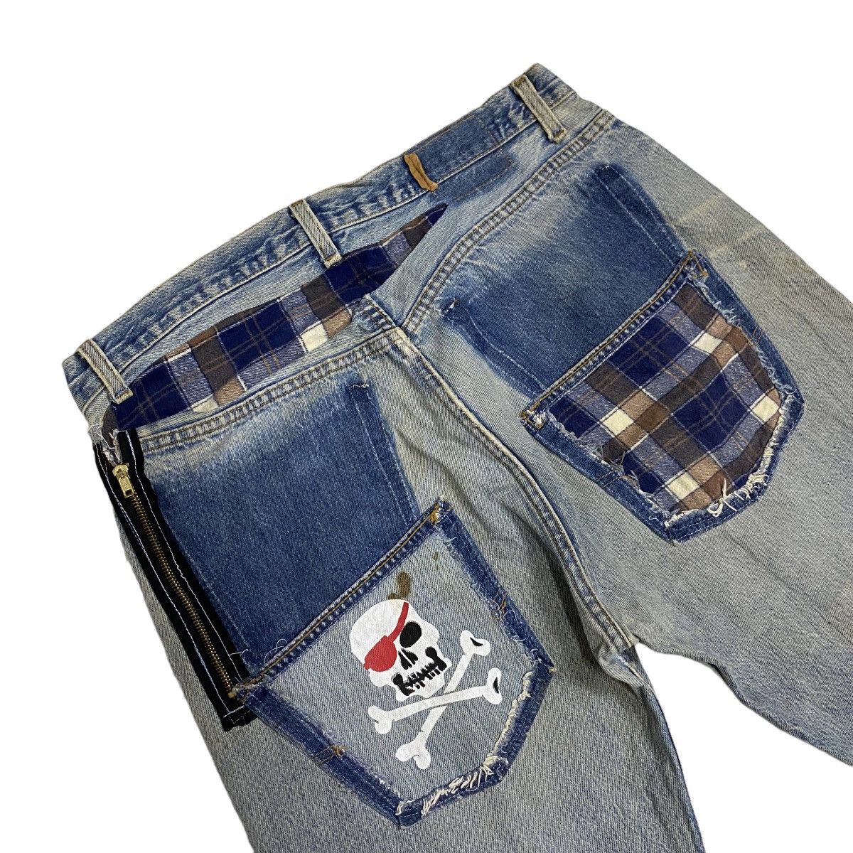 Levi's Levis 501 vintage distressed custom made Size US 36 / EU 52 - 6 Thumbnail