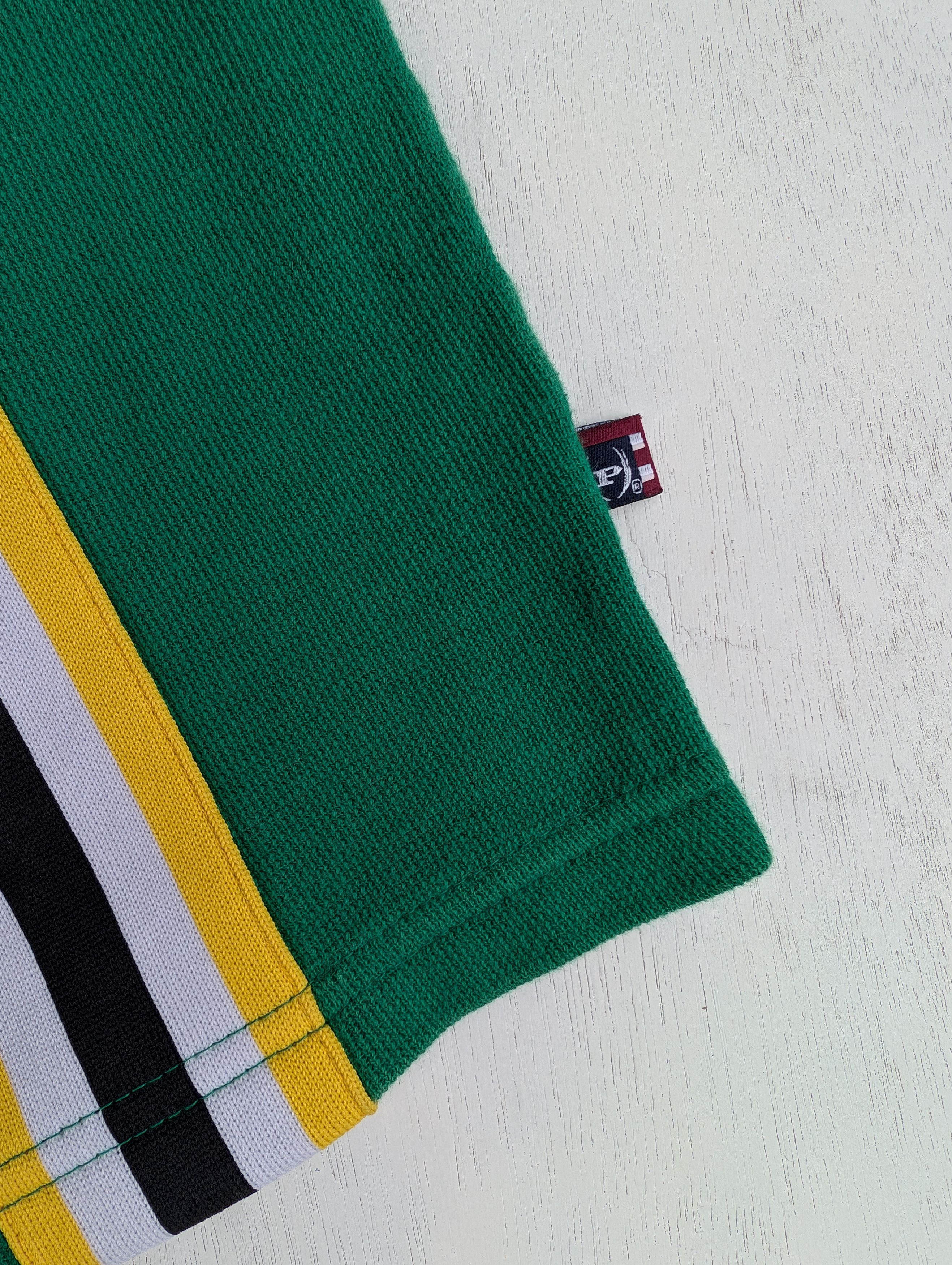 Phat Farm × Vintage Vintage 00s Y2K Phat Farm Cotton shorts green/yellow sz XL Size US 31 - 4 Thumbnail