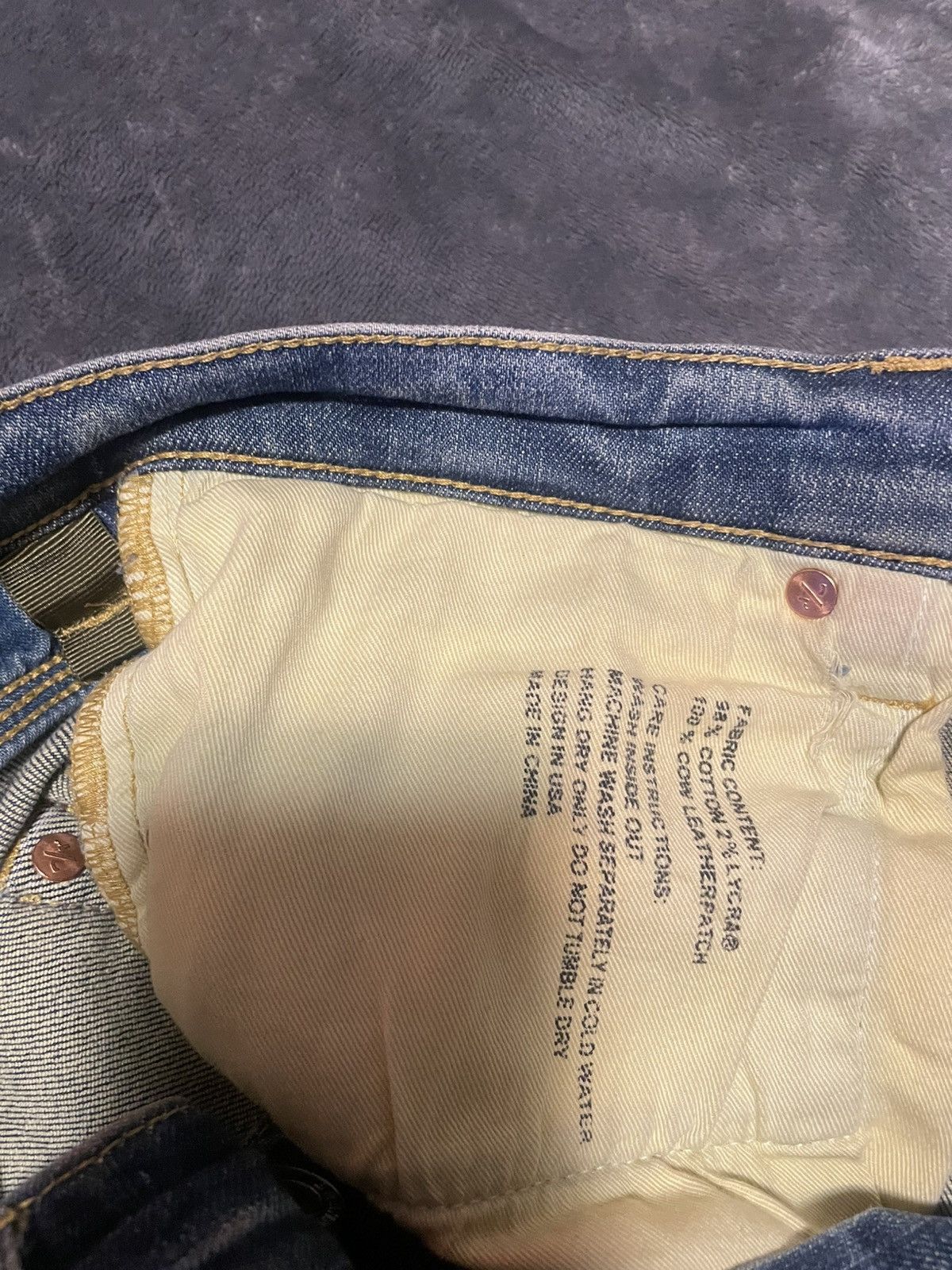 Purple Brand Purple Brand Mens Jeans Sz : 28 Size US 28 / EU 44 - 4 Thumbnail
