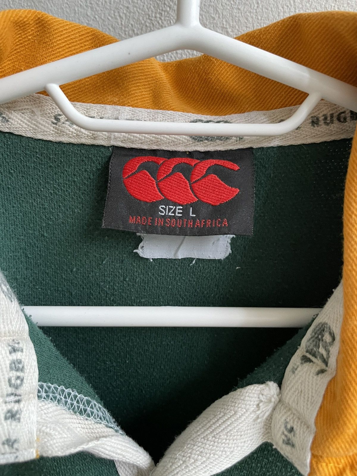 Vintage Vintage South Africa Canterbury Rugby Union Jersey National Size US L / EU 52-54 / 3 - 8 Thumbnail