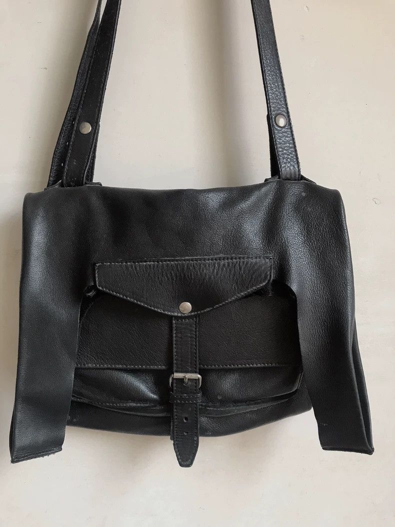 Ann Demeulemeester Ann demeulemeester multi-functional leather crossbody bag Size ONE SIZE - 6 Thumbnail