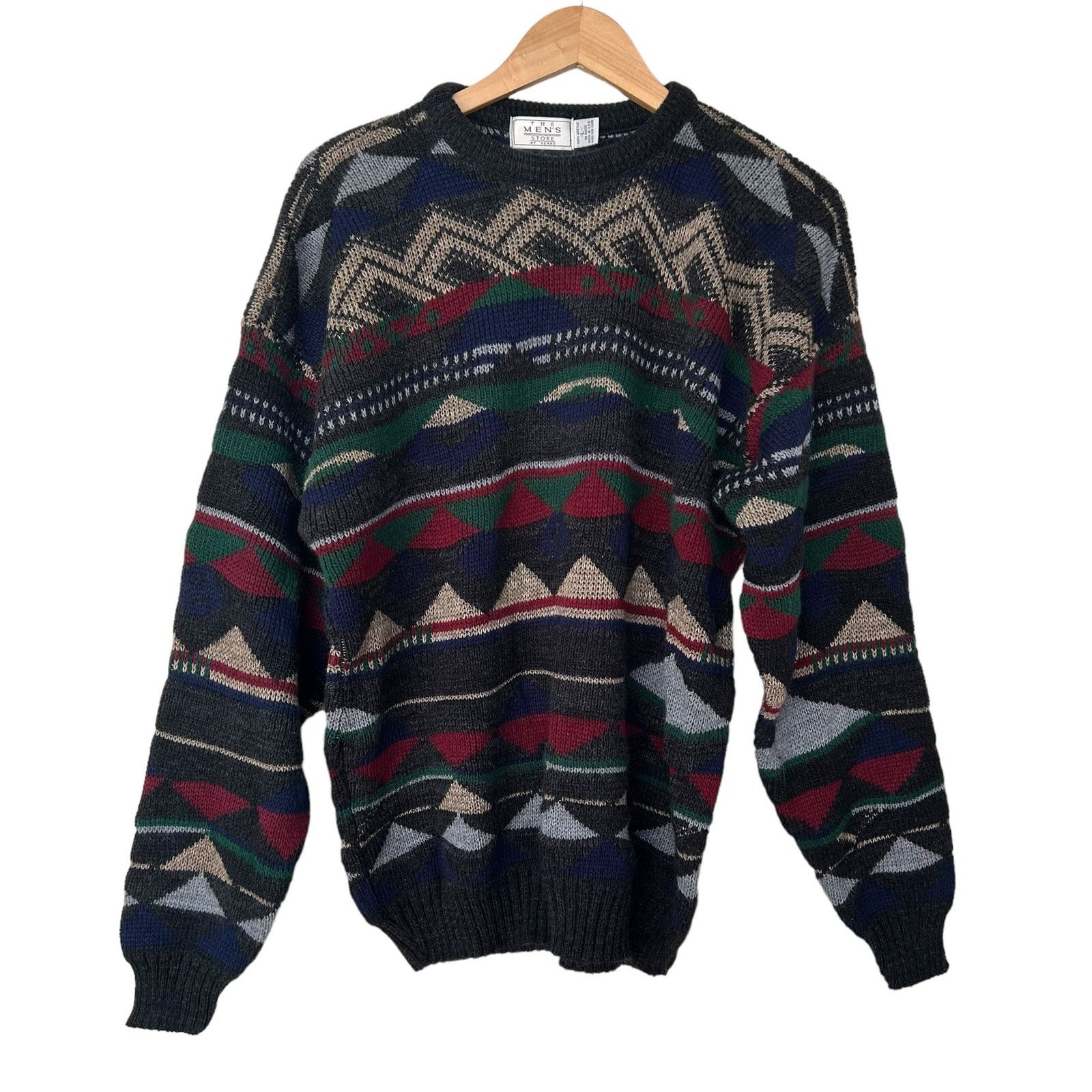 Vintage Vintage Sears Men’s Store Western Grandpa Sweater Sz L Size US L / EU 52-54 / 3 - 1 Thumbnail