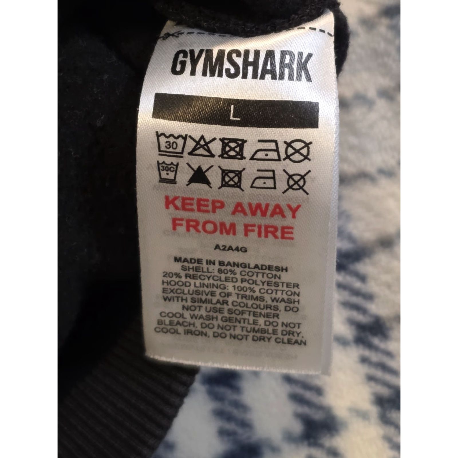 Gymshark Gymshark Embroidered Crest Hoodie Pullover Black Mens Size Large Gym Performance Size US L / EU 52-54 / 3 - 5 Thumbnail