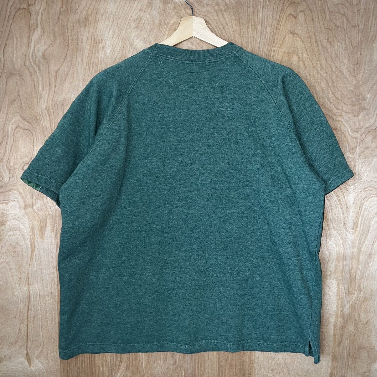 Nike VINTAGE 90s NIKE OVERSIZED SHORT SLEEVE LOGO SWEATSHIRT Size US L / EU 52-54 / 3 - 7 Thumbnail