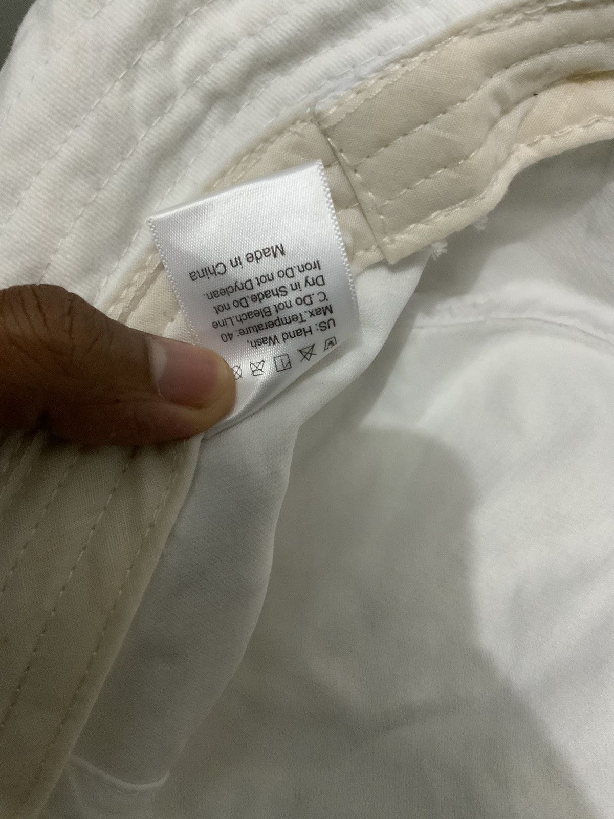 Hat Club Absorb Spellout White Bucket Hat Size ONE SIZE - 12 Thumbnail