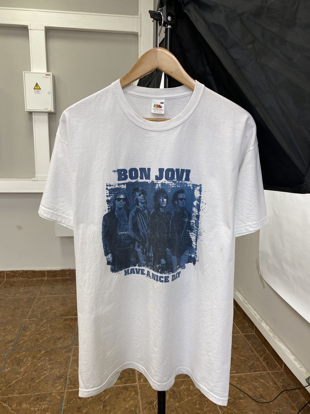Bon Jovi Vintage 2005 Bon Jovi What About Now Tour T-Shirt Retro Rare Size US L / EU 52-54 / 3 - 1 Thumbnail