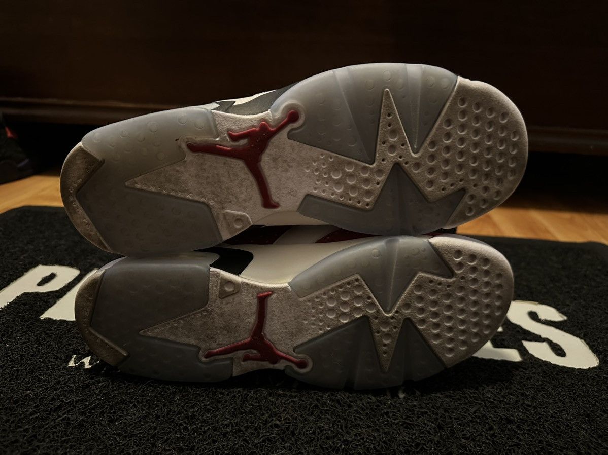 Jordan Brand SIZE 7 - AIR JORDAN RETRO 6 CARMINE Size US 7 / EU 40 - 5 Thumbnail