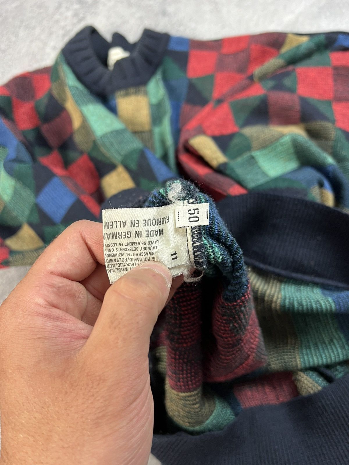 Carlo Colucci × Vintage Vintage Carlo Colucci multicolour knit sweater Size US M / EU 48-50 / 2 - 11 Thumbnail