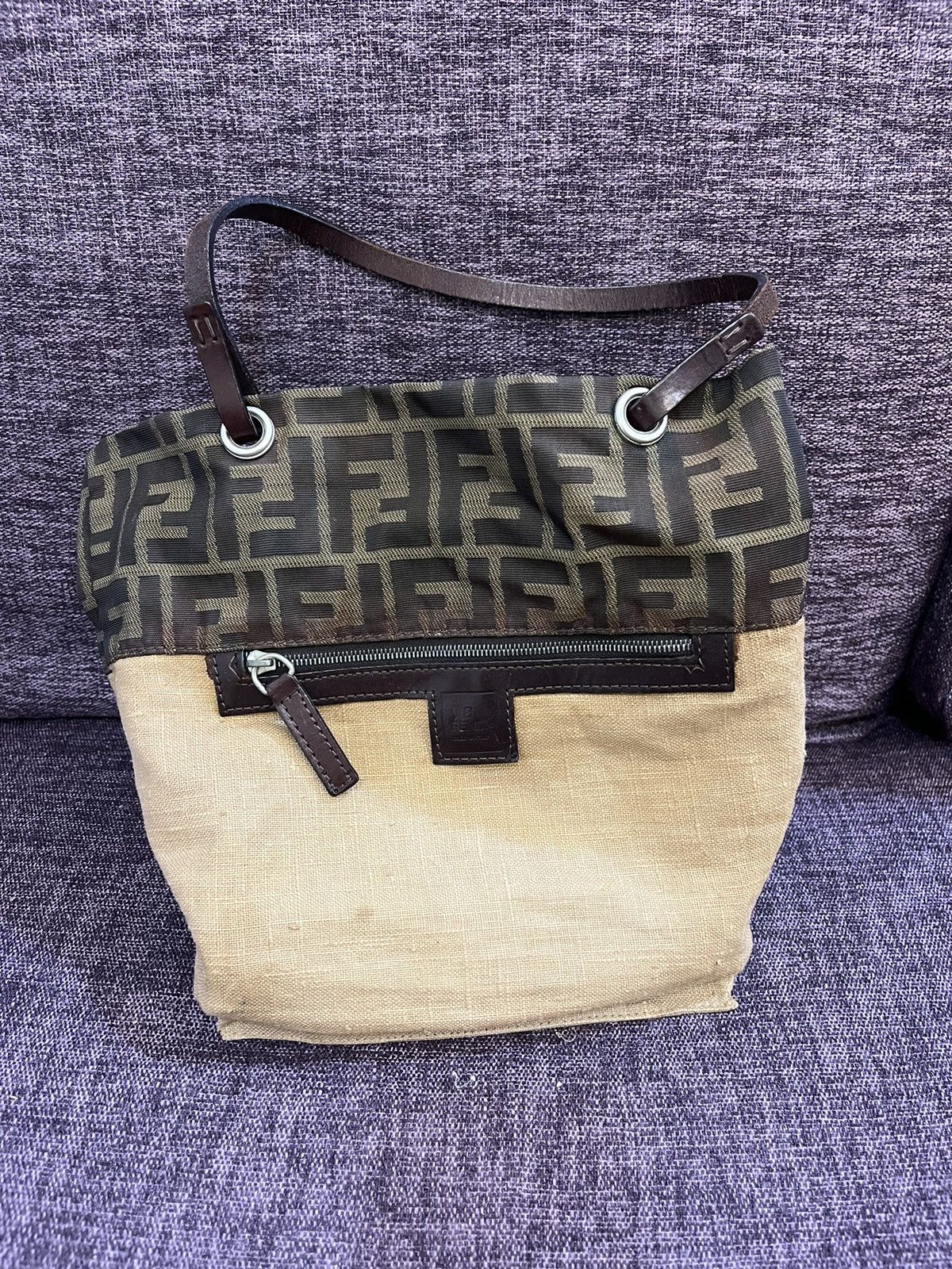Fendi Authentic FENDI Zucca Tote Bag Size ONE SIZE - 13 Thumbnail