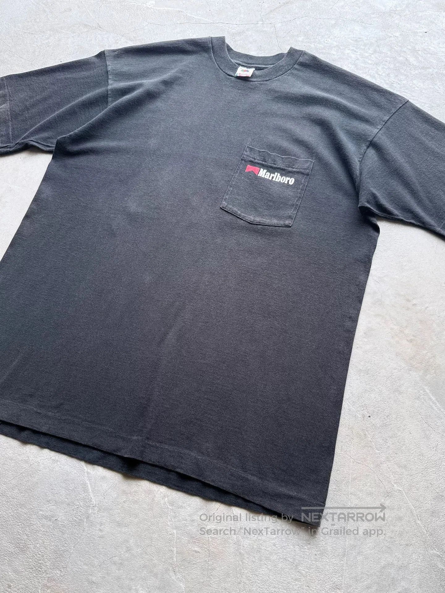 Vintage Vintage 90s Marlboro Cowboy Pocket Tee. Size US XL / EU 56 / 4 - 3 Thumbnail