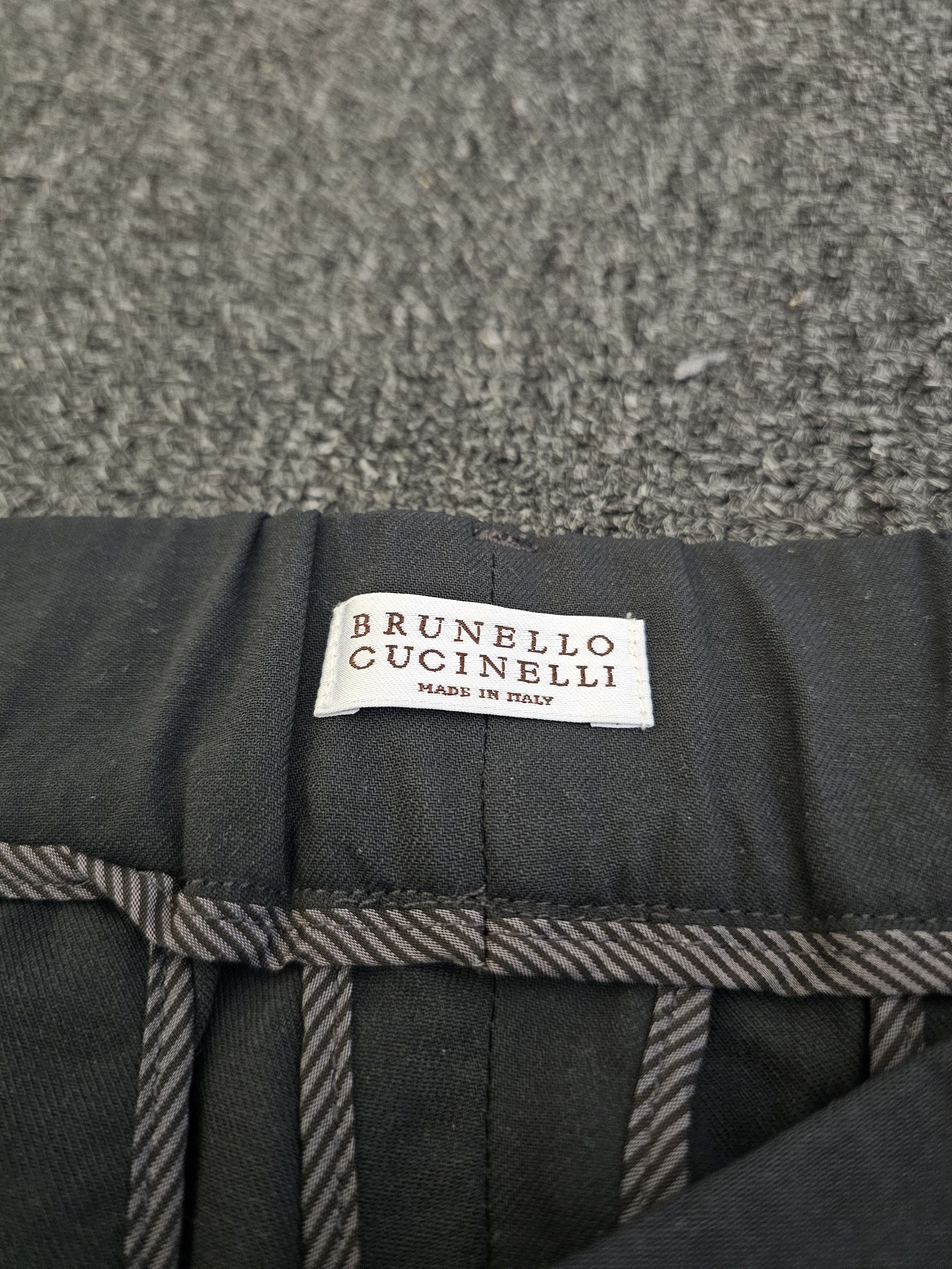 Brunello Cucinelli Brunello Cucinelli Men's Wool Casual Pants Size 48 Size US 32 / EU 48 - 3 Thumbnail