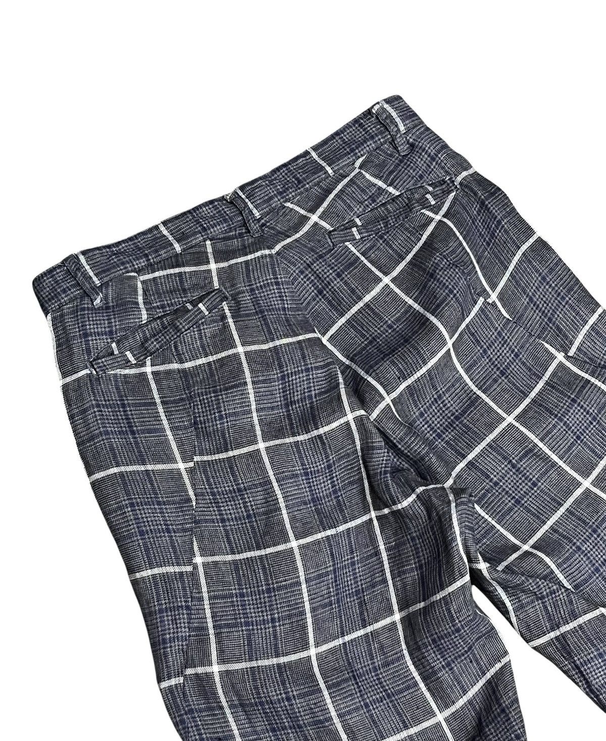 Attachment Vintage Attachment Linen Plaid Cropped 3 Quarter Pants Japan Size US 30 / EU 46 - 4 Thumbnail