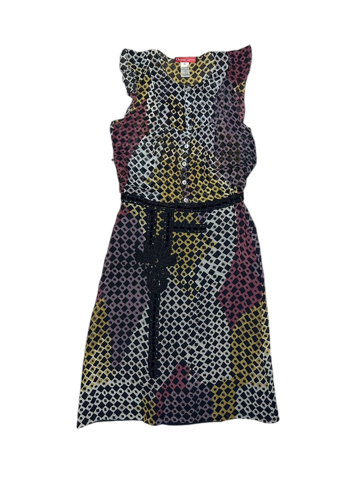 Christian Lacroix Printed Silk Ensemble Size M / US 6-8 / IT 42-44 - 1 Thumbnail