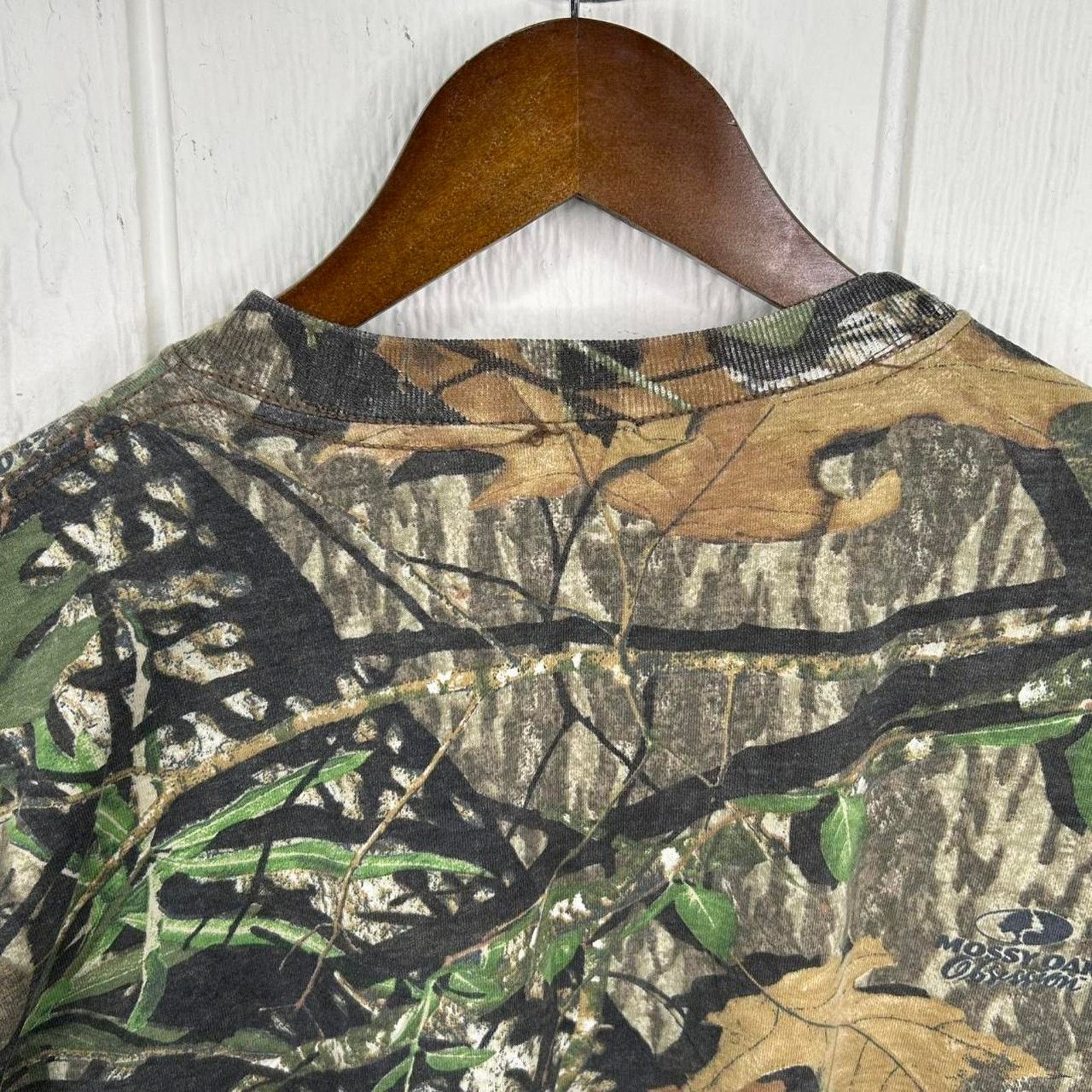 Mossy Oaks Vintage 90’s Mossy Oak Long Sleeve Camo Tee Size X-Large Size US XL / EU 56 / 4 - 6 Thumbnail