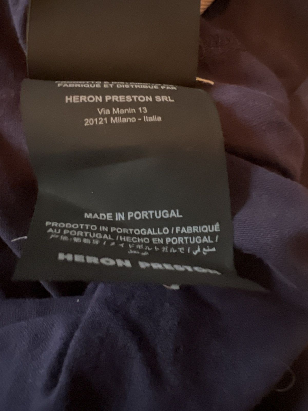 Heron Preston Heron Preston Patch T-Shirt Size US M / EU 48-50 / 2 - 7 Thumbnail